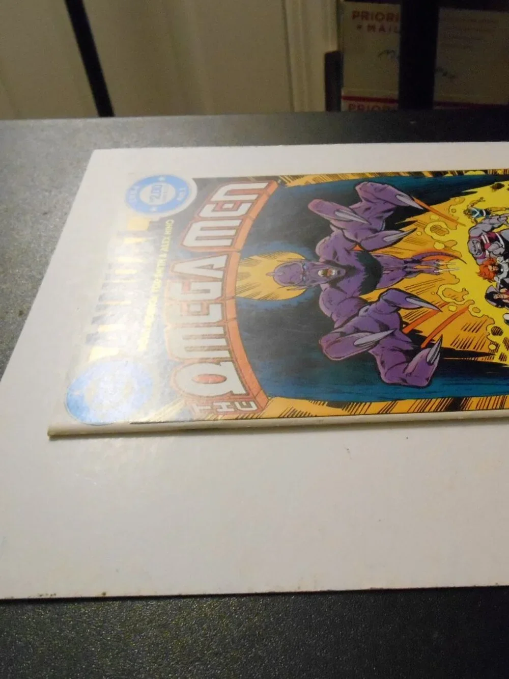 OMEGA MEN ANNUAL # 1 By Doug Moench Inks by Alex Nino Cover by Tod Smith